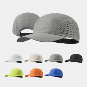 Blank Water Repellent Seamless Lightweight Perforated Running Cap