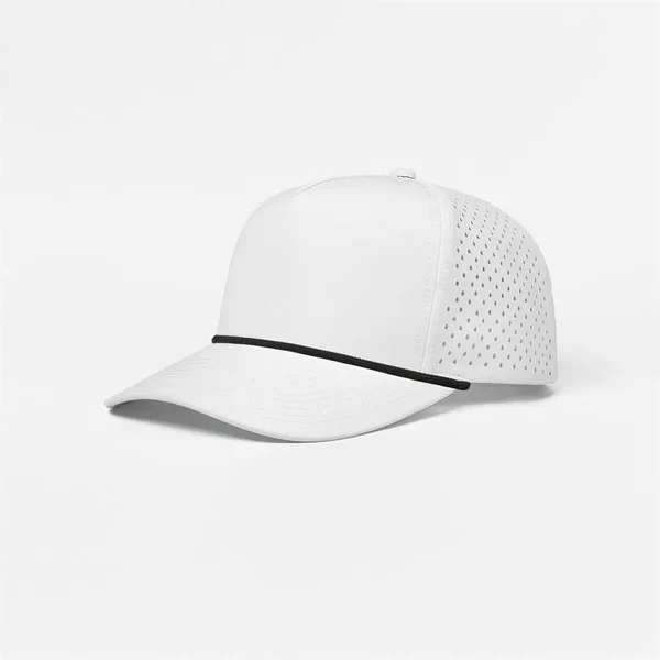 5 panel golf rope perforated hats